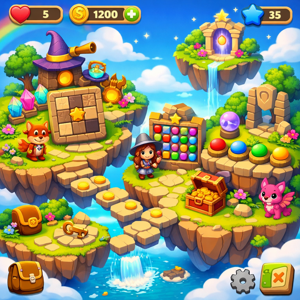 MagicIsles Adventure - gra mobilna