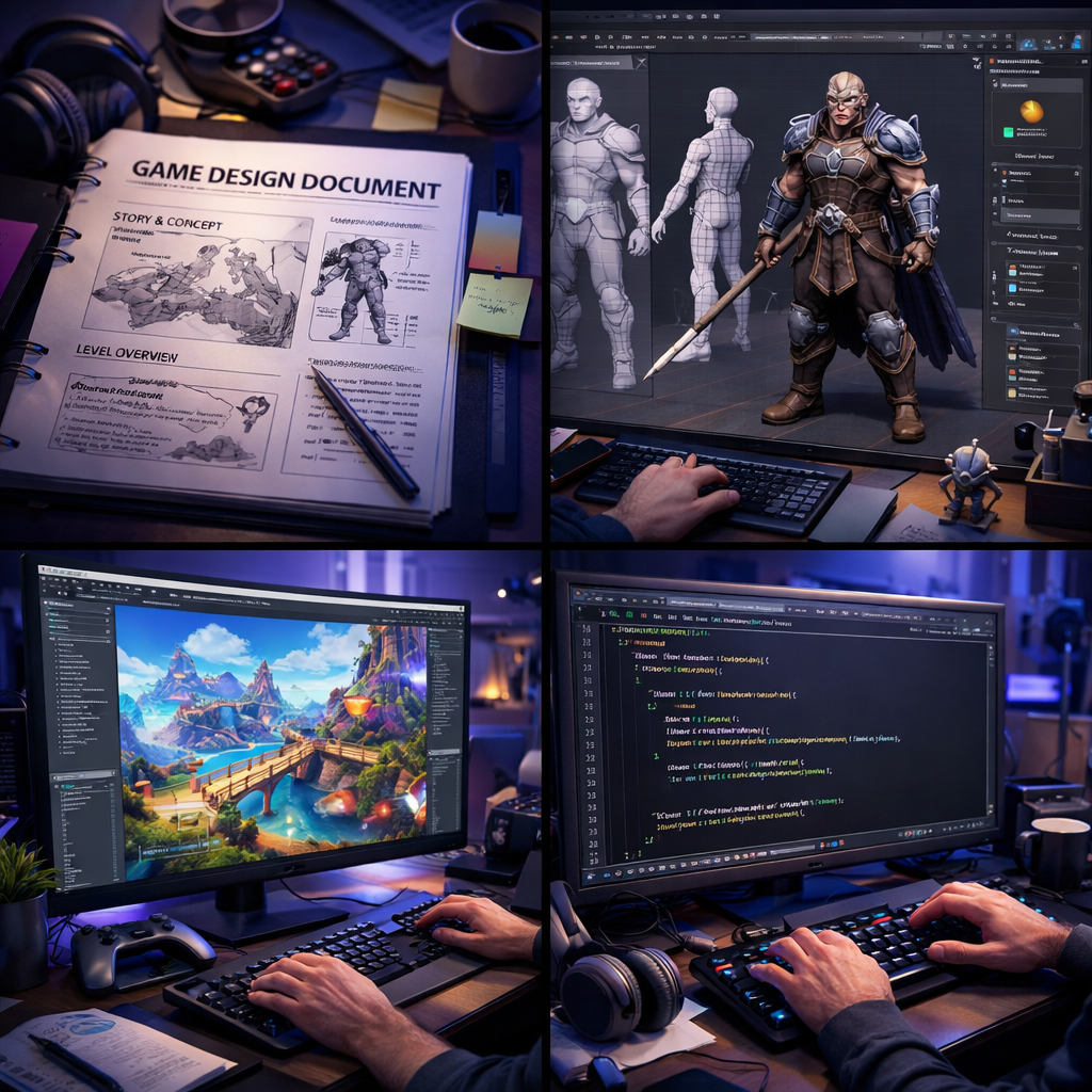 Tworzenie gier PC i konsolowych