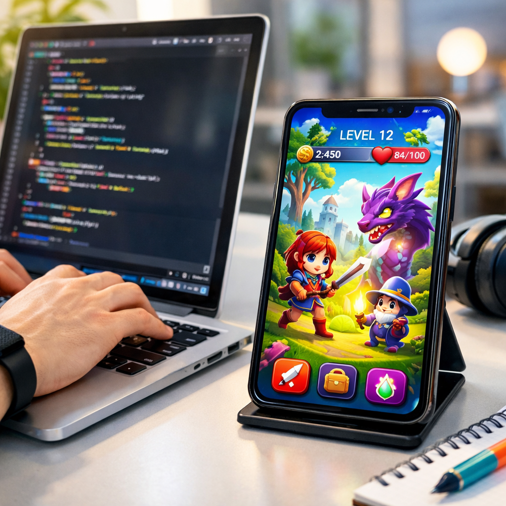 Tworzenie gier mobilnych