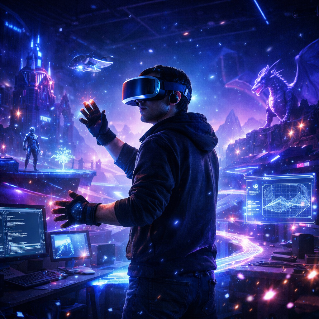 Tworzenie gier VR i AR